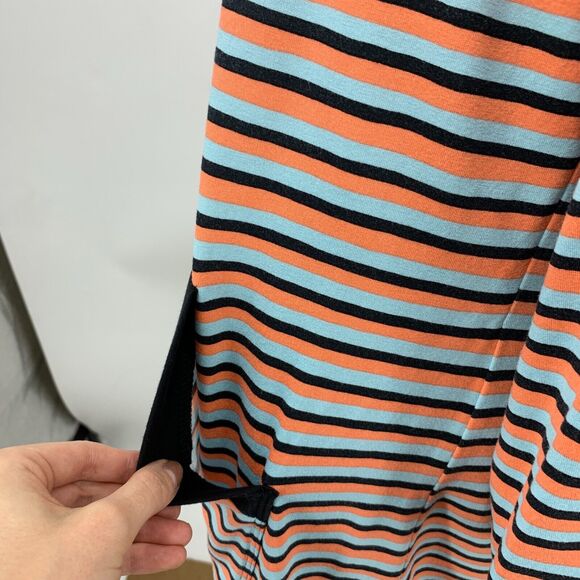 Nanette Lepore Swim Strobe Light Stripe Tunic Womens S Small Cover Up Dress - Picture 8 of 14